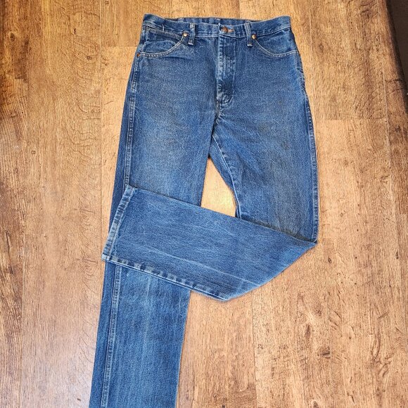 WRANGLER Straight Leg 100% Cotton Jeans - 32 x 36 - Picture 2 of 6